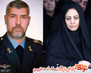 همسر سیدالاسرا شهید حسین لشگری دار فانی را وداع گفت