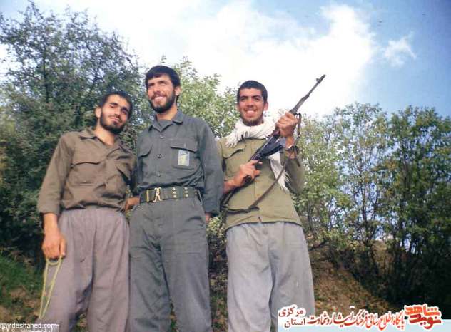 از چپ: محمد حسن اشقلی - محمد رمضانی - علیرضا جیریایی