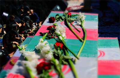 تشییع پیکر هفت شهید گمنام دفاع مقدس در مازندران تشییع پیکر هفت شهید گمنام دفاع مقدس در مازندران