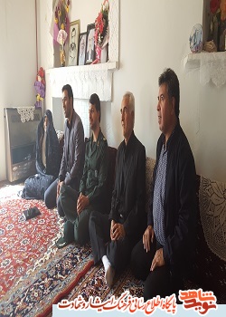 دیدار از خانواده های محترم شهدا و جانبازان در شهرستان اسفراین به روایت تصویر دیدار از خانواده های محترم شهدا و جانبازان در شهرستان اسفراین به روایت تصویر