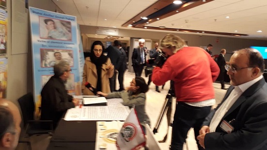 نمایشگاه جانبازان مصدوم شیمیایی در لاهه هلند برگزار شده است نمایشگاه جانبازان مصدوم شیمیایی در لاهه هلند برگزار شده است