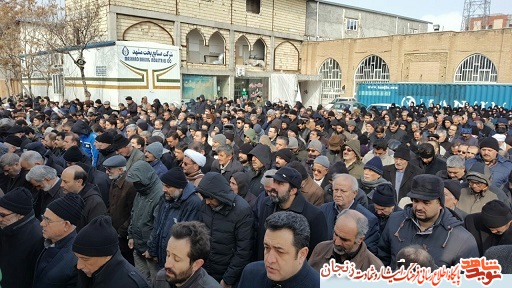 تصاویر تشییع پیکر فرزند شهید 