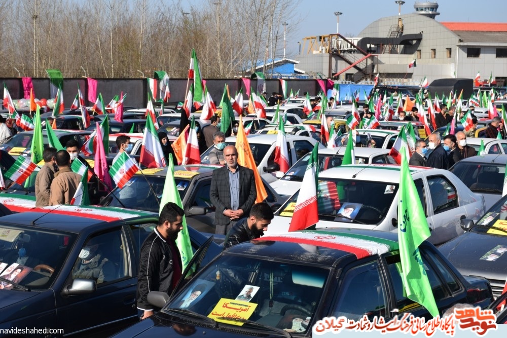 گیلانی‌ها شکوه، عظمت و پایداری انقلاب اسلامی را به نمایش گذاشتند