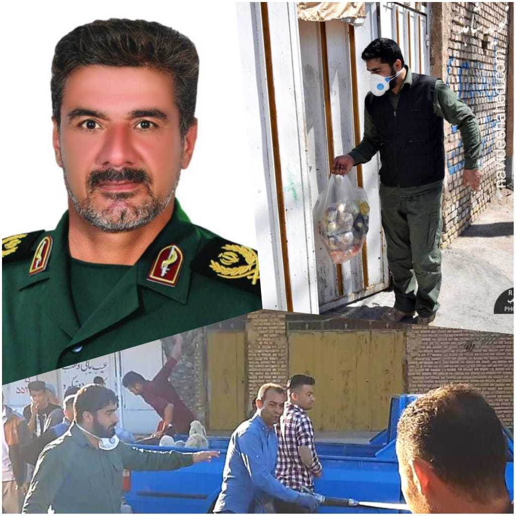 گزارش تصویری/ رزمایش مقابله با کرونا پایگاه شهید علیخانی گزارش تصویری/ رزمایش مقابله با کرونا پایگاه شهید علیخانی