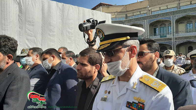 تشییع پیکر شهید ناوبان دوم الکترونیک تشییع پیکر شهید ناوبان دوم الکترونیک