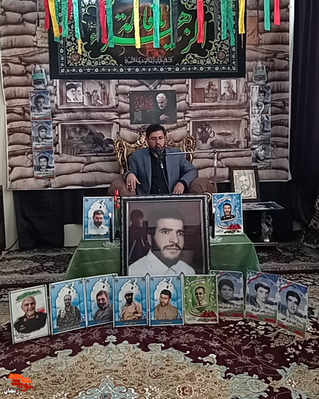گزارش تصویری/ برگزاری محفل انس با قرآن کریم در منزل شهید 