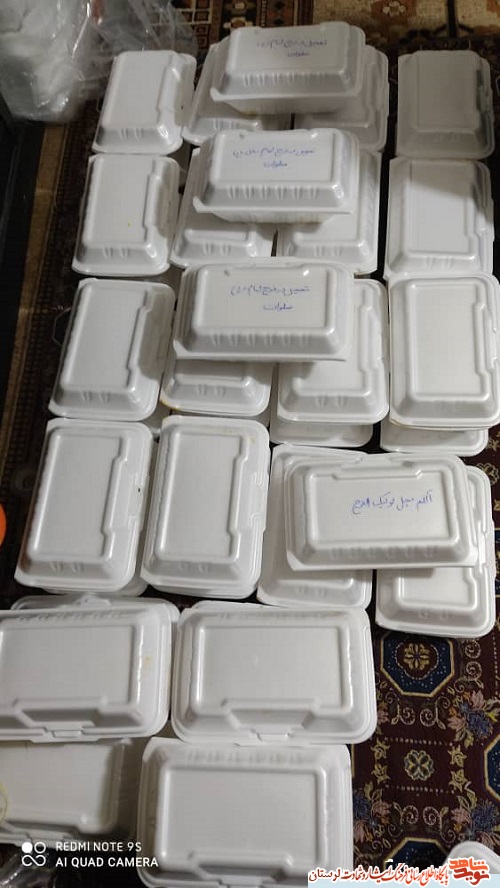 توزیع 600 بسته افطاری توسط خانواده شهید «مهرعلی مرادیان»