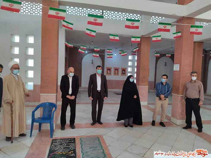 برگزاری مراسم شهدای هفتم تیر در شهرستان دشتی