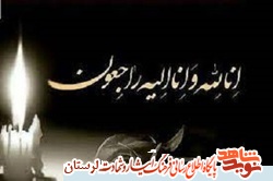 مادر گرانقدر شهید «عباس فقیرنژاد» آسمانی شد