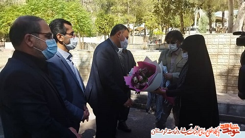 گزارش تصویری/ ادای احترام «سردار سلیمانی» به مقام شامخ شهدای لرستان