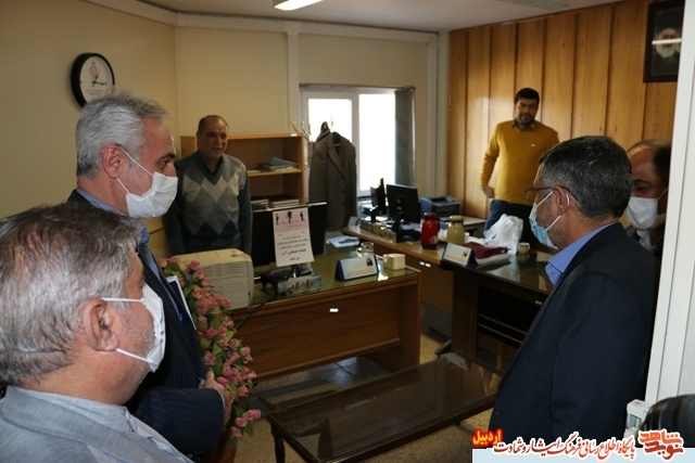 گزارش تصویری | نماینده اردبیل در مجلس شورای اسلامی از بخشهای مختلف بنیاد شهید استان به طور سرزده دیدار کرد