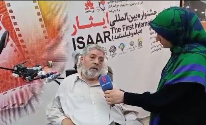 ماجرای هر جانباز از زبان خودش روایت جدیدی را خلق می‌کند/ امام زمان (عج) در فیلم‌ها و سریال‌های ما غریب است + فیلم