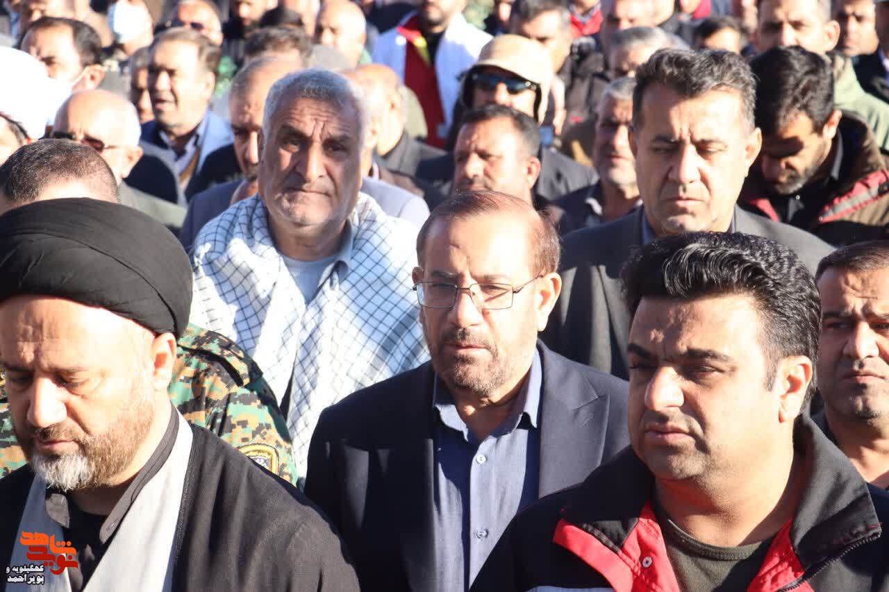 یاسوج سراسر شور فاطمی با تشییع 3 شهید خوش نام در سالروز «شهادت حضرت فاطمه زهرا»