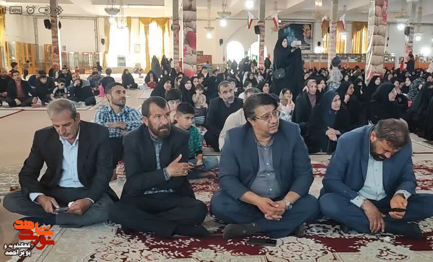برگزاری  بزرگداشت  شهادت خادم‌الرضا «ع» با حضور کاروان زیر سایه خورشید  در گلزار شهدای یاسوج