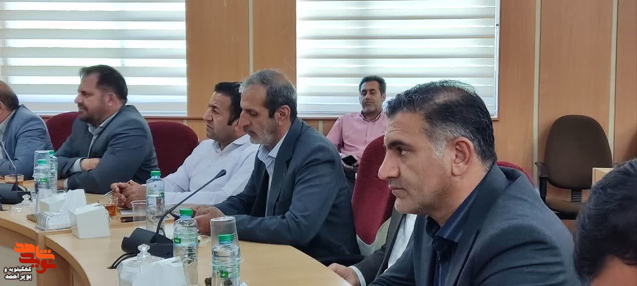 برگزاری  اولین جلسه شورای ترویج و توسعه فرهنگ ایثار شهادت در سال 1403