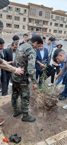 گزارشِ تصویری| برگزاری آیینِ درختکاری «هر درخت به نام یک شهید بی‌پلاک»...