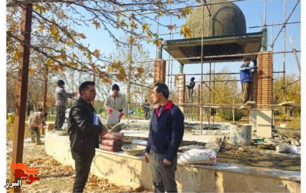 یادمان شهید گمنام تا روز تدفین، آماده  می‌شود