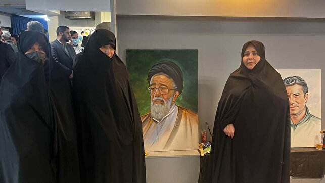 نمایشگاه هنرهای تجسمی «هنر خدمت» به روایت دوربین نوید شاهد