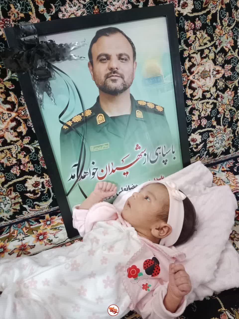 همسرم رفت تا ثابت کند عشق به وطن از عشق به فرزند هم بزرگ تر است