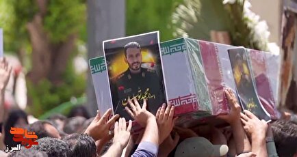 فیلم| برگزاری تشییع پیکرهای مطهر شهدای حملات تروریستی رژیم صهیونیستی شهیدان متوسلیان و اسدی