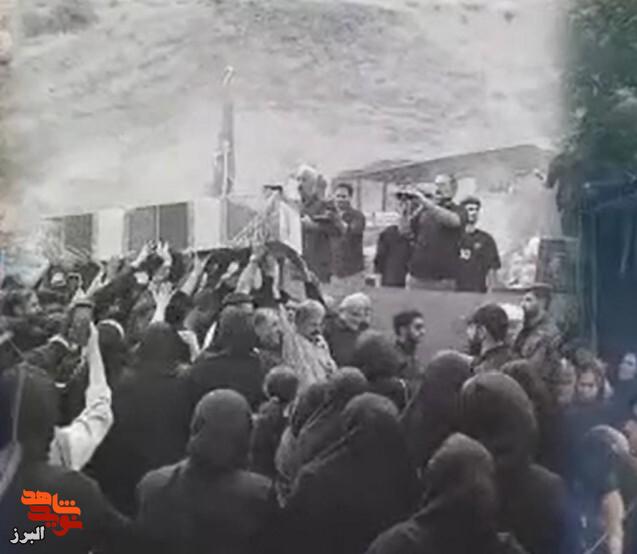 تشییع پیکر مطهر شهید مهدی فرهادکیایی در آسارا برگزار شد