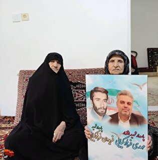 عطر رضوی در خانه شهید و جانباز آسارا پیچید / خادمیاران...