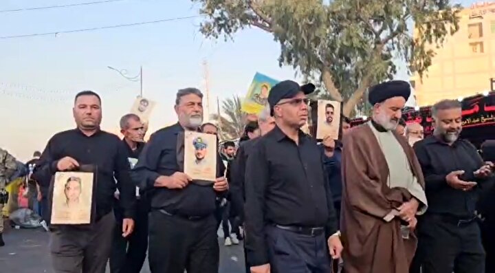 همایش تجلیل از خانواده‌های شهدای مظلوم و بی دفاع ناوچه دنا و جماران در کربلای معلی