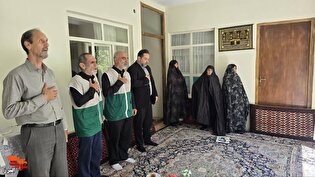 دیدار خادمیاران رضوی و رئیس بنیاد شهید منطقه ۲...