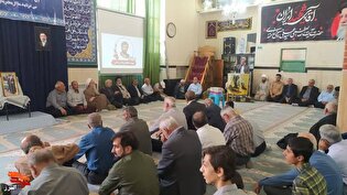 یادواره شهدای گرانقدر محله خسبان طالقان برگزار...