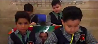 آغاز سال تحصیلی فرزند شهید مجتبی امینی با بدرقه...