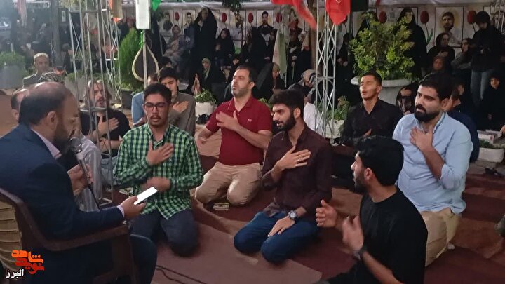 گزارش تصویری| برگزاری پنج‌شنبه‌های شهدایی بر سر مزار شهدای جنگ رمضان در...