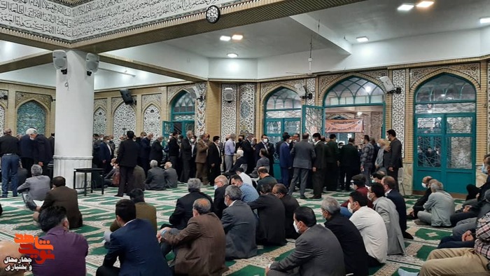 مراسم سومین و هفتمین روز شهادت جانباز شهید «حاج عبدالصمد رجبی»