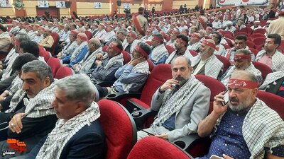مراسم سراسری جهاد و مقاومت از دیروز تا امروز- بیست و نهم شهریور ۱۴۰۲ سالن همایش‌های هلال احمر شهرستان سمنان