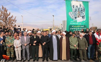 مراسم استقبال از پنج شهید گمنام خوشنام- شانزدهم آذرماه ۱۴۰۲ شهرستان شاهرود