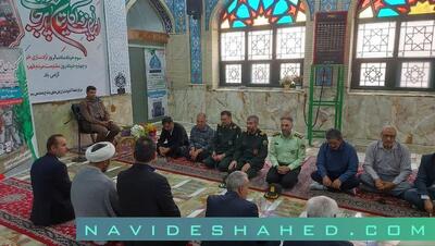 مراسم گلباران مزار شهدا- سوم خرداد ۱۴۰۴ گلزار شهدای امامزاده یحیی(ع) شهرستان سمنان