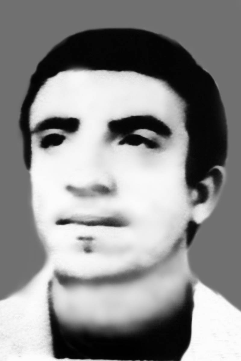 عکس پرسنلی شهید کلانتر آکی پور